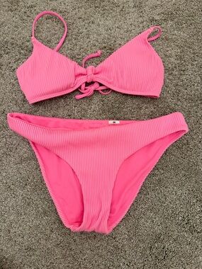 Hollister Hot Pink Swim Bottoms